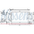 Condenseur de Clim Pour Suzuki S-Cross SX4 Vitara 9531062M10