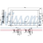 Condenseur de Clim Pour BMW Série 1 F40 2 F44 F45 F46 X1 Van X2 Mini