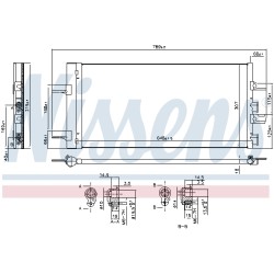Condenseur de Clim Pour BMW Série 1 F40 2 F44 F45 F46 X1 Van X2 Mini