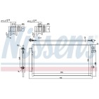 Condenseur de Clim Pour Fiat Alfa Romeo Jeep Renegade SUV Van 51938531 51966751