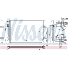 Condenseur de Clim Pour Hyundai i20 Active Hatchback Van 97606C8000 97606C8050