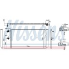 Condenseur de Clim Pour Volvo XC90 II 31338308 31439826 31686413 32138989