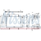 Condenseur de Clim Pour Suzuki Celerio 9531084M00 9531084M10