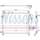 Condenseur de Clim Pour Nissan Note 921003VA1A 921003VA1B