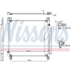 Condenseur de Clim Pour Toyota Hilux VIII 884600K330 884600K350 884600K820