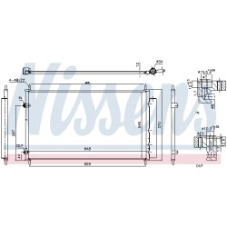 Condenseur de Clim Pour Toyota Yaris 884600D420 8846012590