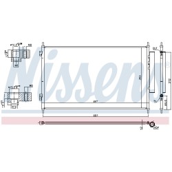 Condenseur de Clim Pour Honda HR-V 80110-T7W-A01