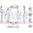 Condenseur de Clim Pour Hyundai Kona Kona/SUV Kia Niro