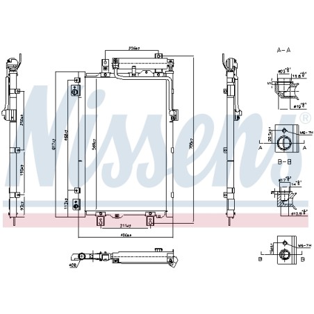 Condenseur de Clim Pour Hyundai Kona Kona/SUV Kia Niro