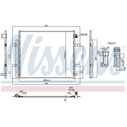 Condenseur de Clim Pour VW ID.3 ID.4 ID.5 ID.7 Audi Skoda Cupra 1EA816411A