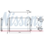 Condenseur de Clim Pour Fiat 500 C Panda Lancia Ypsilon