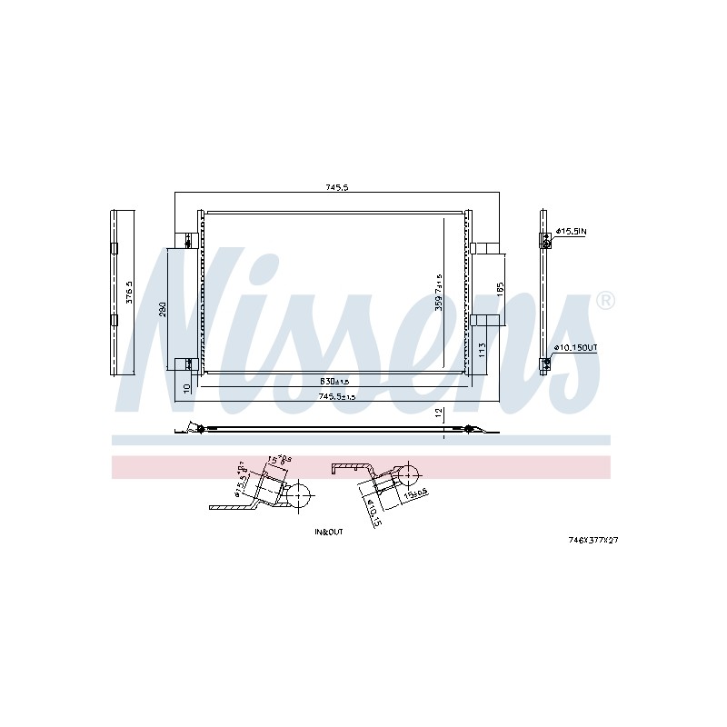 Condenseur de Clim Pour Renault Kangoo 921001397R