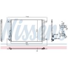 Condenseur de Clim Pour VW Arteon Golf Alltrack VIII Audi A3