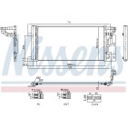 Condenseur de Clim Pour Hyundai i30 Fastback Kia Ceed Proceed Xceed