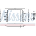 Condenseur de Clim Pour Hyundai Kona Kona/SUV 97606CM000