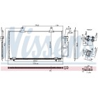 Condenseur de Clim Pour Peugeot 208 II 2008 Opel Fiat Alfa Romeo 9827255780