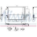 Condenseur de Clim Pour Peugeot Opel Citroën DS DS4 II DS7 Crossback 9818195180