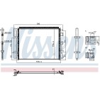 Condenseur de Clim Pour Hyundai Bayon i20 97606Q0300