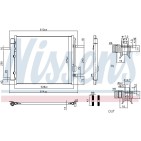 Condenseur de Clim Pour Hyundai Santa Fe V Fé IV IV/SUV Kia Sorento IV