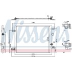 Condenseur de Clim Pour Renault Grand Kangoo III ZOE 921007736R