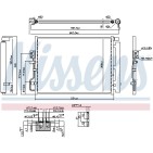 Condenseur de Clim Pour Hyundai Tucson Tucson/SUV Kia Sportage
