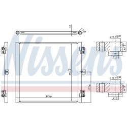 Condenseur de Clim Pour Porsche 718 Boxster Cayman 911 Speedster Targa 9P1121250