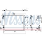 Condenseur de Clim Pour Peugeot 308 II Opel Toyota Citroën 9673629480 3552498