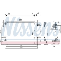 Condenseur de Clim Pour Peugeot 308 II Opel Toyota Citroën 9673629480 3552498