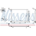 Condenseur de Clim Pour Ford Fiesta VII 2113908 H1BH19710BB