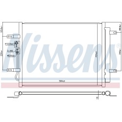 Condenseur de Clim Pour Hyundai Ioniq Kia Niro 97606G2000