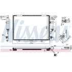 Condenseur de Clim Pour Ford KA 2026521 2030994 E4B119710BA G1B119710EA