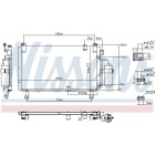 Condenseur de Clim Pour Isuzu D-Max I 8980001120 8980711180 98000112 98071118