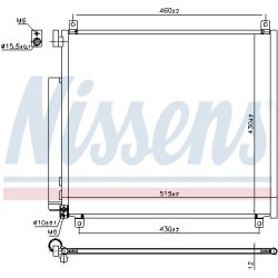 Condenseur de Clim Pour Suzuki Ignis III 9531081P00