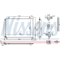 Condenseur de Clim Pour Suzuki Swift V 9531052R00