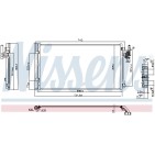 Condenseur de Clim Pour Land Rover Discovery Sport Van Range Rover Evoque