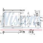 Condenseur de Clim Pour Hyundai i10 Kia Picanto 97606G6000 97606K7000 97606G6050
