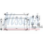 Condenseur de Clim Pour Toyota C-HR Van Corolla Suzuki Swace