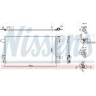 Condenseur de Clim Pour VW Polo Audi A1 Seat Arona Ibiza V Skoda 2Q0816411A