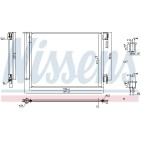 Condenseur de Clim Pour Renault Dacia Nissan Juke Mitsubishi 921005FA0A MQ004091