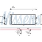 Condenseur de Clim Pour Opel Adam Corsa E Vauxhall Adam Corsa MK IV (E)