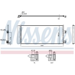 Condenseur de Clim Pour Opel Adam Corsa E Vauxhall Adam Corsa MK IV (E)