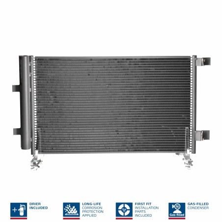 Condenseur de Clim Pour Renault Nissan MERCEDES 921004575R 9211000Q0C