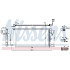 Condenseur de Clim Pour Hyundai i30 Fastback Hatchback Van Kombi Kia Ceed
