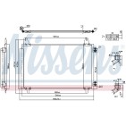 Condenseur de Clim Pour Peugeot 208 II Opel Citroën DS DS3 Crossback 9825371480