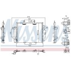 Condenseur de Clim Pour Dacia Spring 921005444R