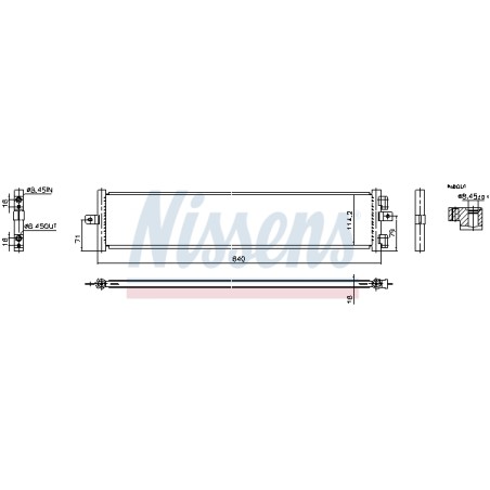 Condenseur de Clim Pour Genesis Hyundai Ioniq 5 Kona Kia 97606GI000 97606KL000