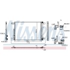 Condenseur de Clim Pour VW Audi Seat Leon Tarraco Skoda Octavia IV 5WA816411E