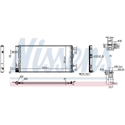 Condenseur de Clim Pour Hyundai Kona Kona/SUV 97606J9800