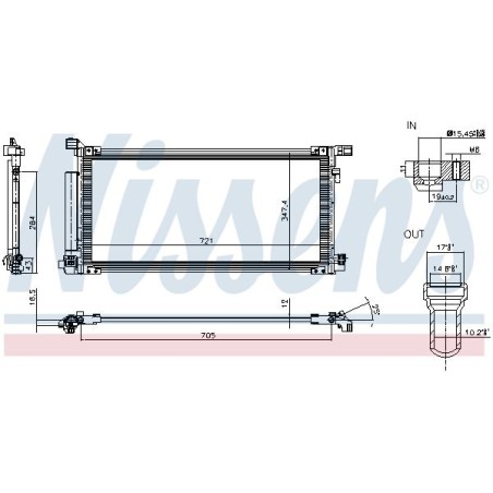 Condenseur de Clim Pour Toyota C-HR Corolla Suzuki Swace
