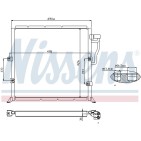 Condenseur de Clim Pour BMW Série 3 E36 Z3 8.398.181